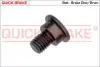 Болт кріплення диска гальмівного BMW 5 (E60)/X3 (E83) 04- QUICK BRAKE 11662 (фото 1)