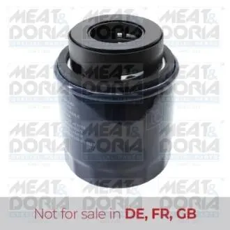 MEATDORIA VW Фильтр масляный Audi A1/3,Skoda Fabia II,Octavia II,Rapid,Roomster,SuperB II,Caddy III,Golf V,VI,Jetta IV,Passat,Tiguan,Touran 1.4TSI 06- MEAT&DORIA 15575
