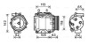 Компресор кондиціонера HONDA ACCORD 2003-(AVA) AVA COOLING HDAK238 (фото 1)