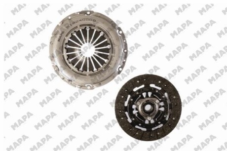 FORD К-кт зчеплення Focus II,III,Galaxy,Kuga I,II,Mondeo IV,Volvo 2.0TDCi 04- MAPA 015240409