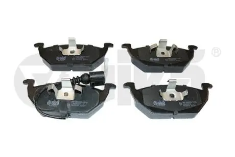 Колодки тормозные передние с датчиком износа Skoda Fabia (99-14),Octavia (96-10) Vika 66980010301