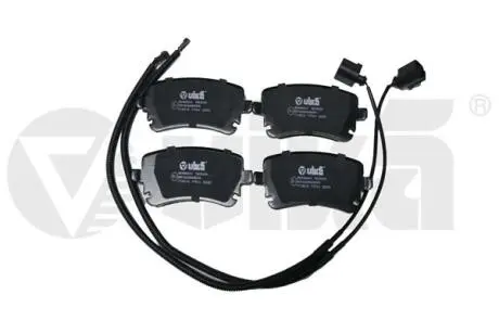 Колодки гальмівні задні з датчиком зносу Audi A4 (05-08),A8 (04-10) Vika 66981694301