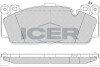 Колодки гальмівні (передні) BMW 2 (F22/F87) 15-/3 (F30/F80) 16-18/5 (F10)/6 (F12/F13/F06) 11-18 ICER 182358 (фото 1)