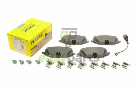 Колодки гальмівні (передні) VW Caddy/Golf VII/Skoda Octavia/Seat Leon 19- (з датчиком) (TRW) TEXTAR 2616901