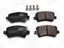 Тормозные колодки задние Land Rover Freelander 2, Range Rover Evoque/ Ford Galaxy / Volvo V60, V70 CHAMPION 573250CH (фото 1)