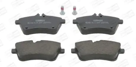 Фото тормозные колодки передние Mercedes A-Class, B-Class CHAMPION 573230CH Тормозные колодки передние Mercedes A-Class, B-Class CHAMPION 573230CH