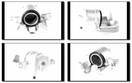 Гальмівний супорт перед.правий Skoda Felicia I, Felicia II VW Caddy II 1.3/1.6/1.9D 10.94-04.02 GH-Parts GH-439949H