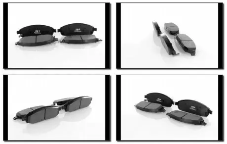 Гальмiвнi колодки дискові перед. Jeep Commander, Grand Cherokee III 3.0Crd-5.7 06.05-12.10 GH-Parts GH-411604