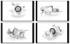 Супорт задній лівий Volvo S40 I, V40 Mitsubishi Carisma, Space Star 1.3-1.9D 09.97-06.06 GH-Parts GH-454890V (фото 1)