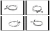 Датчик ABS перед. лівий Mitsubishi Lancer/Outlander CU2W (CU2-5W) 01- GH-Parts GH-703033V (фото 1)