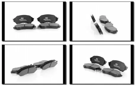 Колодки дискові передні Mazda 323 F VI, 323 S VI 1.3-1.6 09.98-05.04 GH-Parts GH-412209