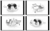 Фото 1 - гальмівний супорт пер. лівий Mitsubishi Outlander 03- GH-Parts GH-433054V Гальмівний супорт пер. лівий Mitsubishi Outlander 03- GH-Parts GH-433054V (фото 1)