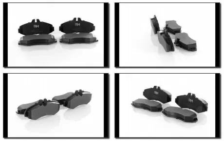 Гальмівні колодки дискові перед. MB V-Class, Vito -03 GH-Parts GH-413340