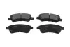 Колодки гальмівні (передні) Citroen C2/C4 04-/C3 09-/Berlingo/Peugeot 206/307 96-/207 06-/208 12- KAVO PARTS KBP-10007 (фото 1)