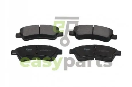 Колодки гальмівні (передні) Citroen C2/C4 04-/C3 09-/Berlingo/Peugeot 206/307 96-/207 06-/208 12- KAVO PARTS KBP-10007