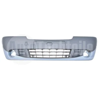 Бампер (передній) Opel Vivaro/ Renault Trafic 06-14 (під покрашення, під противотуманки) AUTOTECHTEILE 505 1205