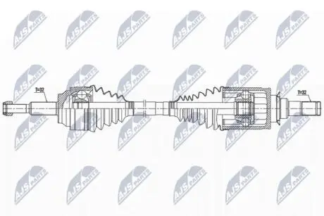 ПОЛУОСЬ NTY NPW-CH-128