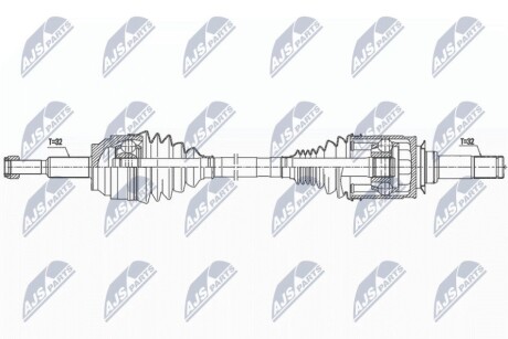 ПОЛУОСЬ NTY NPW-CH-126