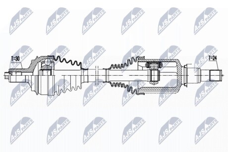 ПОЛУОСЬ NTY NPW-ME-144