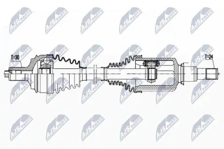 ПОЛУОСЬ NTY NPW-ME-144