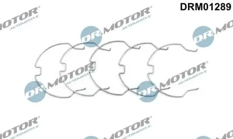 Комплект фiксаторiв патрубка 5 шт DR MOTOR DRM01289