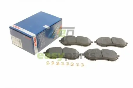 Колодки гальмівні (передні) VW Crafter 2.0 TDI 16- BOSCH 0986424931