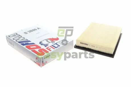 Фільтр повітряний Toyota Hilux VIII 2.4D/2.8D 15- SOFIMA S 3B86 A