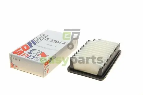 Фільтр повітряний Hyundai Accent 1.4/1.6 10-/Kia Rio III 1.1-1.6 11- SOFIMA S 3594 A (фото 1)