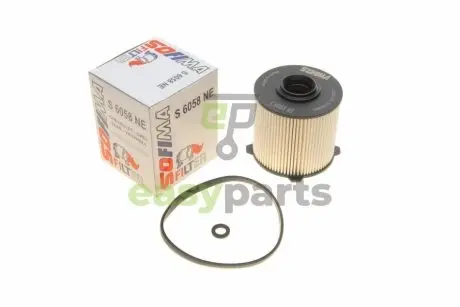 Фільтр паливний Opel Insignia/Astra H/J/Zafira 1.3-2.0 CDTI 08- SOFIMA S 6058 NE