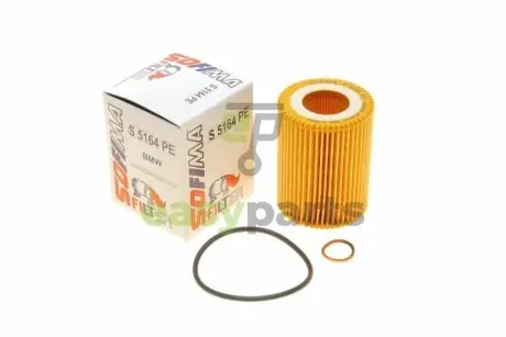 Фільтр масляний BMW 3 (F30/F31) 316/320i12- SOFIMA S 5164 PE