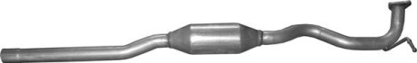 Глушитель алюм. сталь, средн. часть Mitsubishi ASX 1.8 DiD (14.48) POLMOSTROW 1448