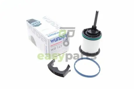 Фото фільтр паливний Audi A4/A5/A6 2.0TFSI/3.0TDI 16- WUNDER FILTER WB 143 Фільтр паливний Audi A4/A5/A6 2.0TFSI/3.0TDI 16- WUNDER FILTER WB 143
