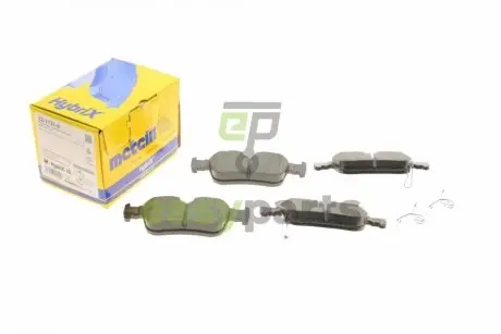 Колодки гальмівні (задні) Honda Civic X 1.0-2.0 16- Metelli 22-1131-0