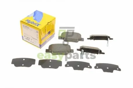 Колодки гальмівні (задні) Toyota Verso 09-18 Metelli 22-0880-0