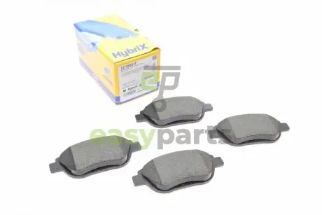 Колодки гальмівні (передні) Citroen С3/DS3 09-/C4 Cactus/Peugeot 2008 13- Metelli 22-0852-0