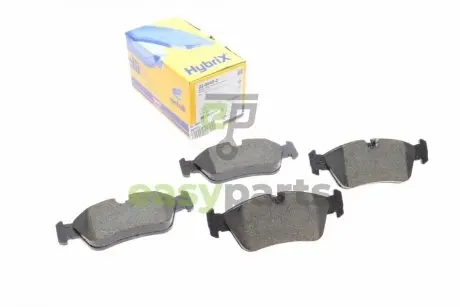 Колодки гальмівні (передні) BMW 1 (E87)/ 3 (E90) 04-11 Metelli 22-0640-0