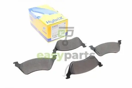 Колодки гальмівні (задні) Chrysler Voyager IV 00-08 Metelli 22-0625-0