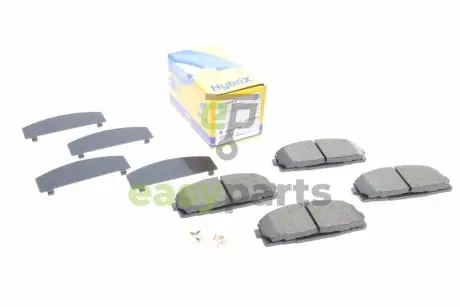 Колодки гальмівні (передні) Toyota Hiace III/IV -06 Metelli 22-0434-0