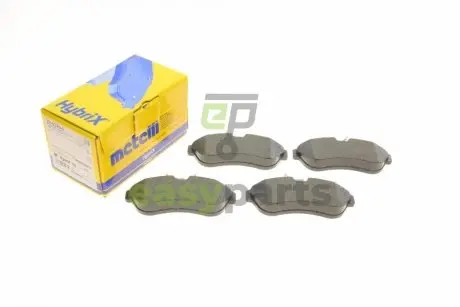 Колодки гальмівні (передні) Citroen C2/С3 03- Metelli 22-0329-0