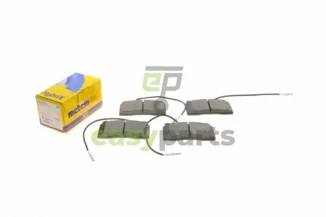 Колодки гальмівні (передні) Citroen C8 02-/Peugeot 208 12-/ 3008 09-17/ 607/807 02- (з датчиками) Metelli 22-0288-2