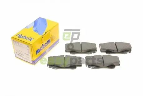 Колодки гальмівні (передні) Toyota Hilux 05-15 Metelli 22-0129-1
