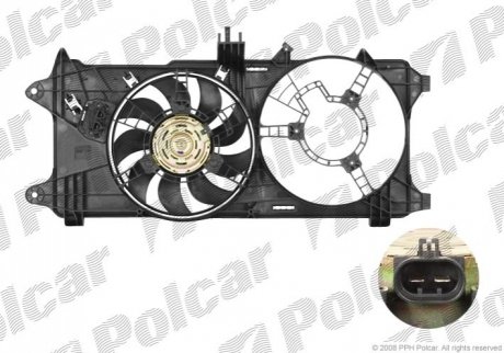 Вентилятор с корпусом / кронштейном Polcar 304023W6