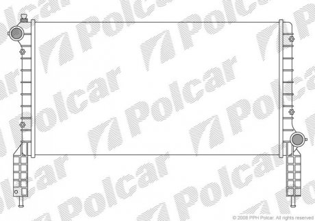 Радиатор охлаждения Polcar 3040082X