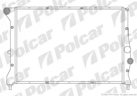Радиатор охлаждения Polcar 1404082X