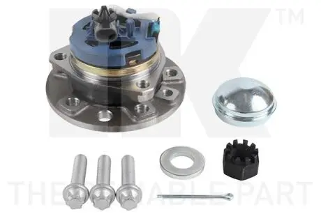 Пiдшипник перед. 5 отв. (ABS+) Opel Astra G 98-09 NK 753623