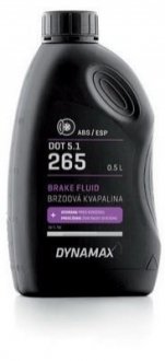 Гальмівна рідина DOT 5.1 (1L) DYNAMAX 502105 (фото 1)