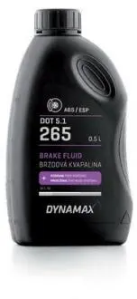 Гальмівна рідина DOT 5.1 (1L) DYNAMAX 502105
