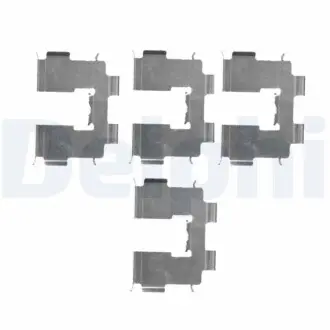 HYUNDAI К-т установочный пер. торм. колодок Santa FE -12 Delphi LX0513