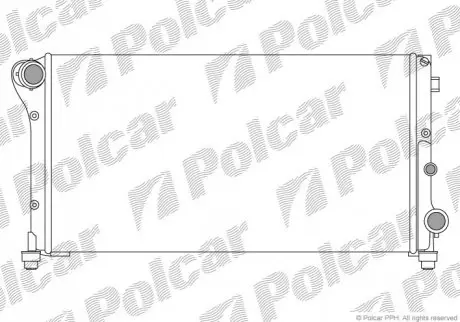 Радиатор охлаждения Polcar 300308A3