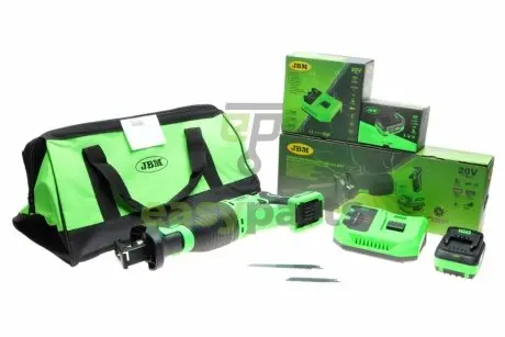 Шабельна пила 4.0Ah Li-ion 2x + зарядка 20V JBM PROMO-60019